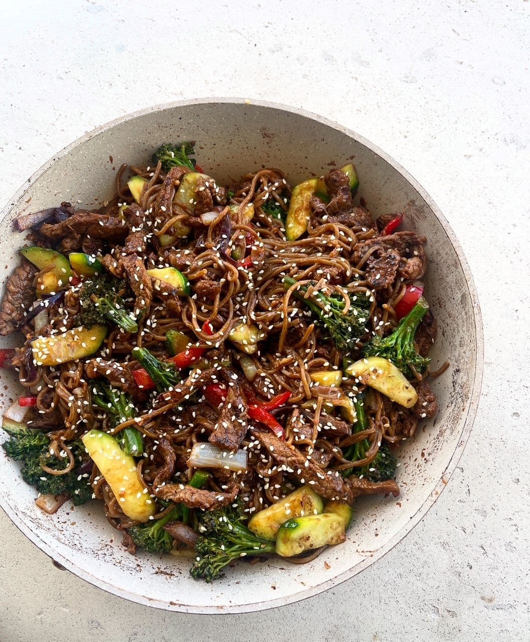 Ribeye Soba Noodles