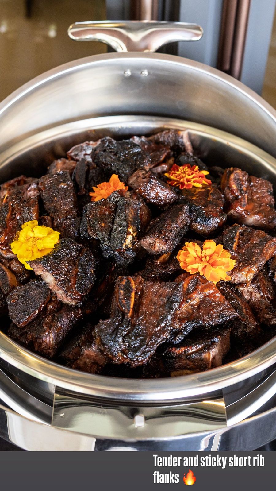 Sticky Short Rib Flanks