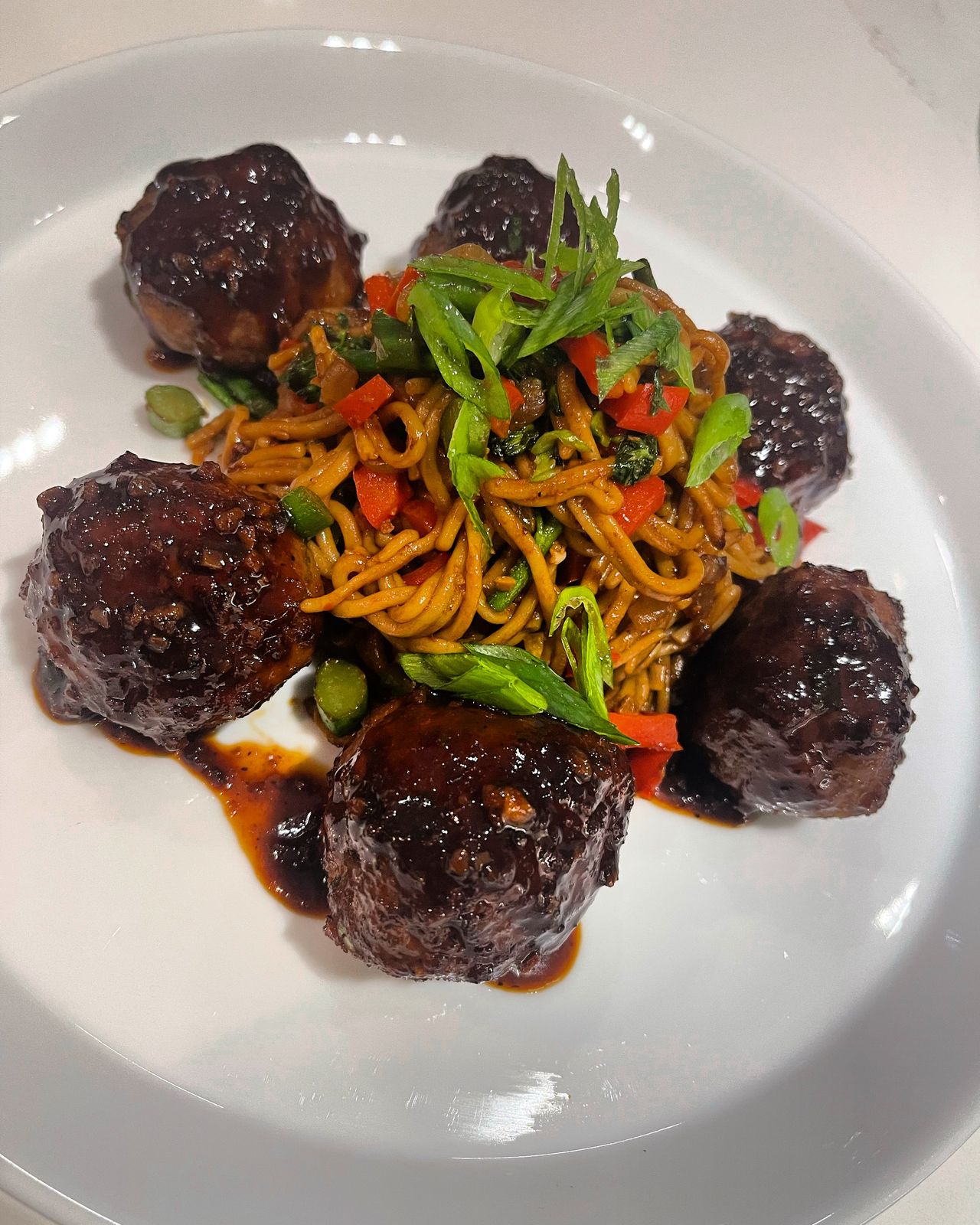 Korean BBQ Meatballs