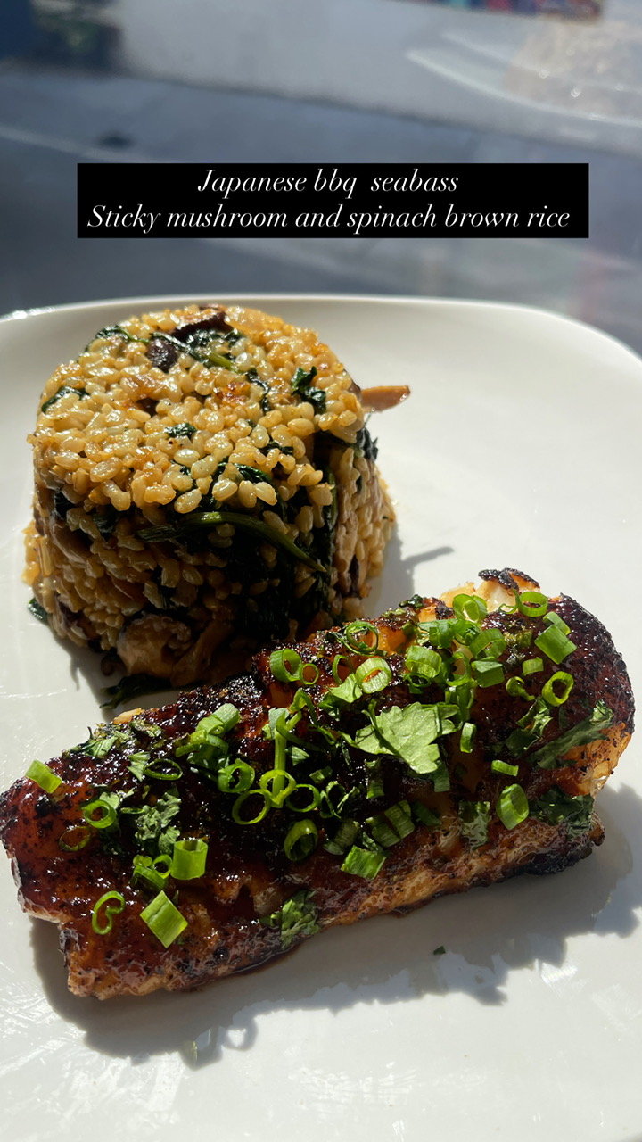 Japanese BBQ Seabass