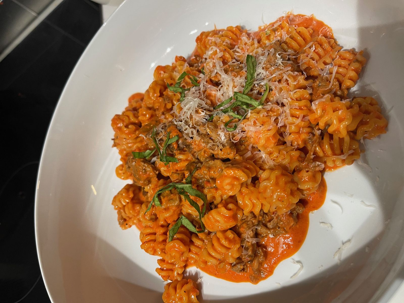 Spicy Radiatori Pasta